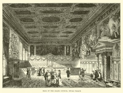 Zaal van de Grote Raad, Dogenpaleis door English School