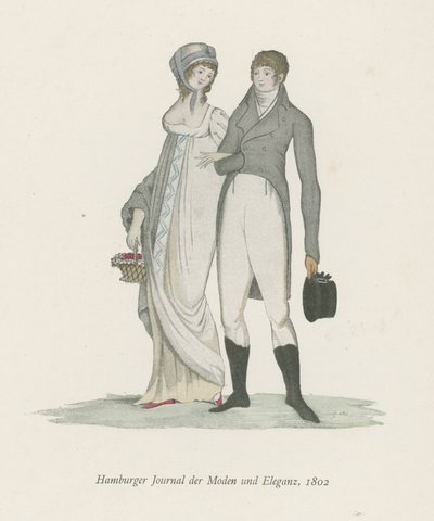 Hamburger Journal der Moden und Eleganz, 1802 door English School