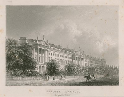 Hanover Terrace, Regents Park, Londen door English School
