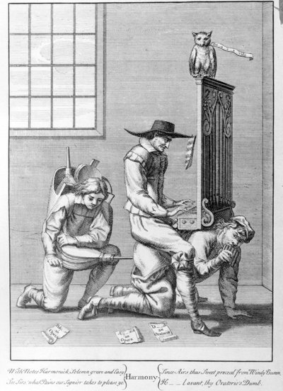 Harmonie, 1735 door English School