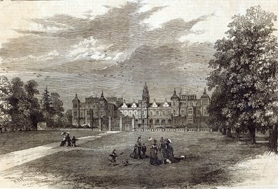Hatfield House, de zetel van de Markies van Salisbury, uit 