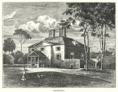 Hawkhill (gravure) door English School