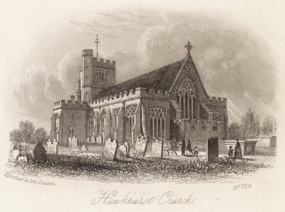 Hawkhurst Kerk door English School