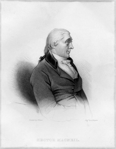 Hector Macneill, gegraveerd door John Rogers door English School