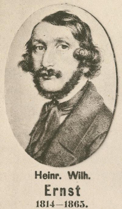 Heinrich Wilhelm Ernst door English School