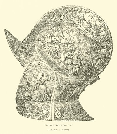 Helm van Karel V door English School