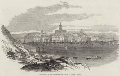 Helsingfors, in de Golf van Finland door English School