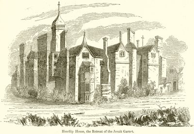 Hendlip House, de schuilplaats van de jezuïet Garnet door English School