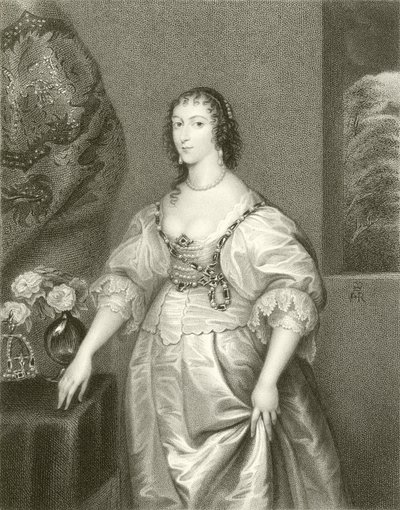 Henrietta Maria door English School
