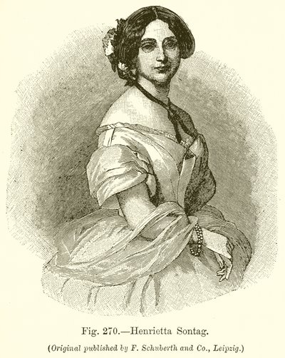 Henrietta Sontag door English School