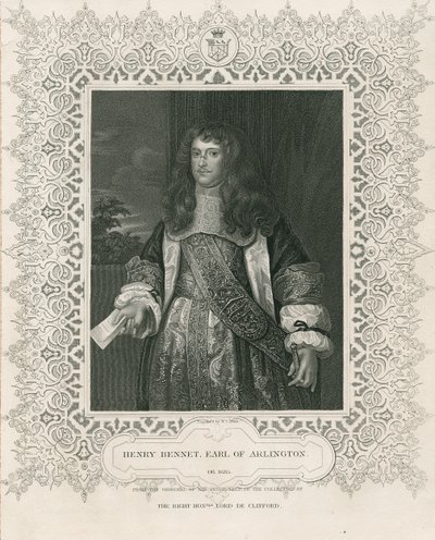 Henry Bennet, 1e Graaf van Arlington, uit 