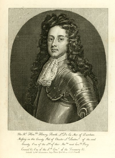 Henry Booth, Heer Delamer door English School