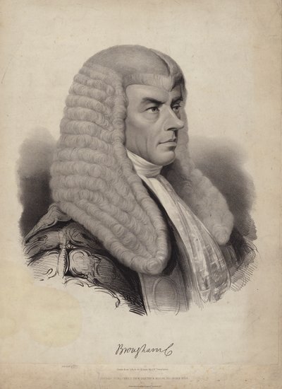 Henry Brougham, 1e Baron Brougham en Vaux, Britse politicus en MP door English School