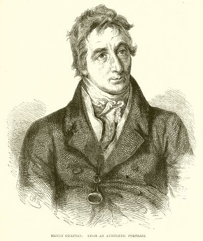 Henry Grattan door English School