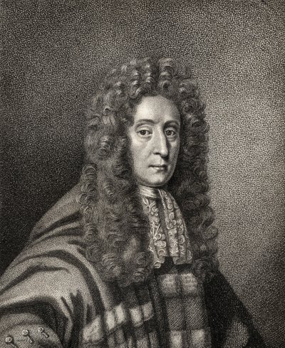 Henry Hare Lord Colerane, gegraveerd door Bocquet, illustratie uit 