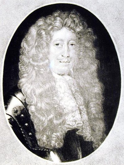 Henry Howard (1628-84) 6e Hertog van Norfolk, illustratie uit Portretten van Karakters Illustere in de Britse Geschiedenis, gegraveerd door Richard Earlom en Charles Turner door English School