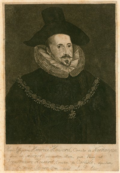 Henry Howard, 1e Graaf van Northampton door English School