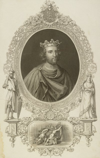 Hendrik III (1207-72) Koning van Engeland uit 