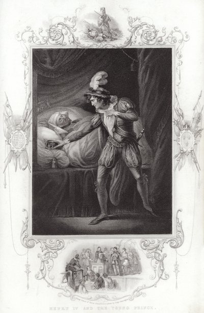 Hendrik IV en de jonge prins door English School