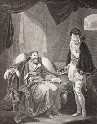Hendrik IV berispt prins Hendrik, uit 