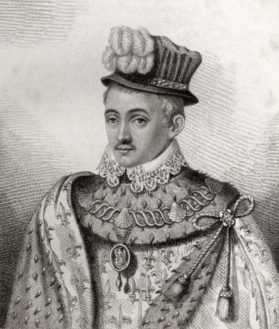 Henry Stewart, gegraveerd door Rivers, illustratie uit 