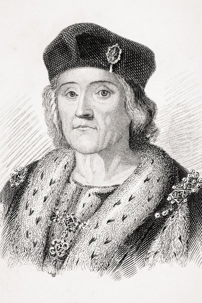 Hendrik VII van Engeland, illustratie uit 