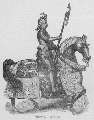 Hendrik VI, AD 1450 door English School