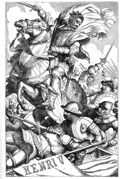 Henry V - (De Kroniek Geschiedenis van Henry de Vijfde) - Illustratie in 
