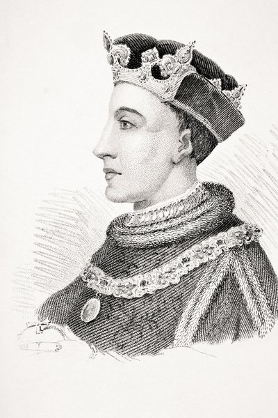 Hendrik V van Engeland, illustratie uit 