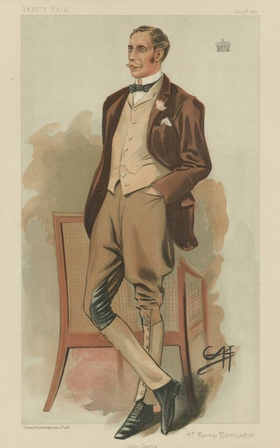 Henry de Vere Vane, 9e Baron Barnard door English School