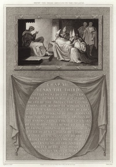 Hendrik de Derde antwoordt de Prelaten door English School