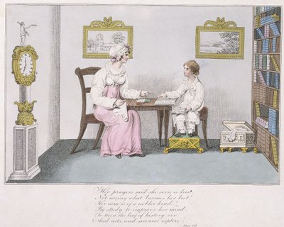 Haar Gebeden, 1817 door English School