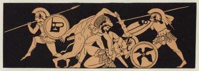 Hercules neemt de gordel van Penthesilea, Koningin van de Amazonen door English School