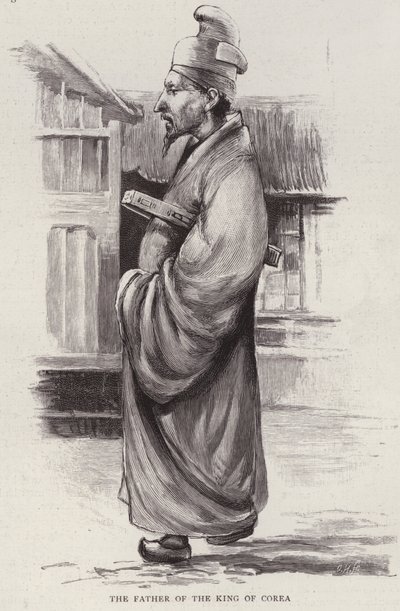 Heungseon Daewongun, vader van koning Gojong van Korea door English School