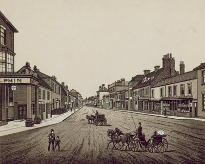 Hoofdstraat, Petersfield door English School