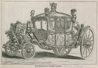 De Staatskoets van Zijne Majesteit door English School