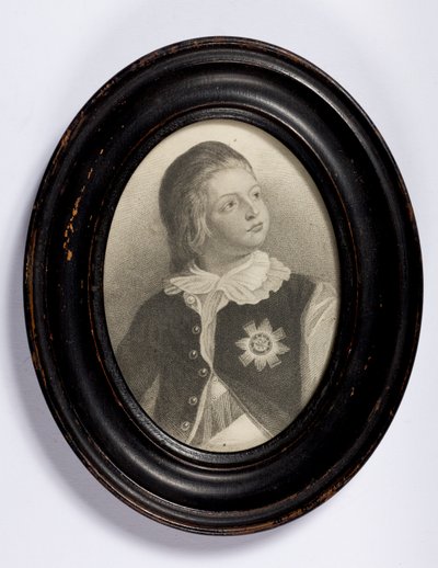 Zijne Majesteit Willem IV op 14-jarige leeftijd, c.1830-37 door English School
