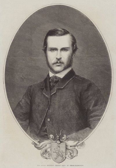 Zijne Koninklijke Hoogheid Prins Louis van Hessen-Darmstadt door English School