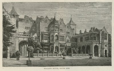 Holland House, zuidzijde door English School