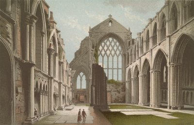 Holyrood Chapel Edinburgh door English School