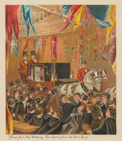 Thuis van de Bruiloft - Het Welkom van de Eton Jongens door English School