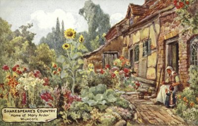 Huis van Mary Arden, Wilmcote, Warwickshire door English School