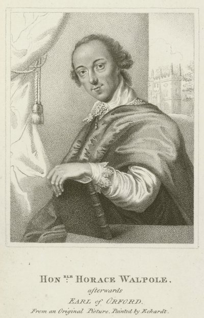 Eerwaarde Horace Walpole, later Graaf van Orford door English School