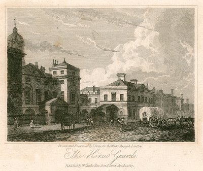 Horse Guards door English School