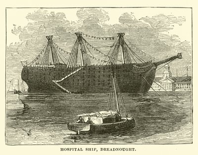Hospitaalschip, Dreadnought door English School