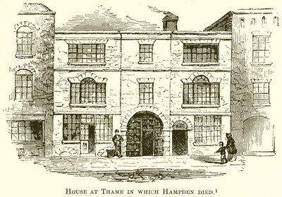 Huis in Thame waar Hampden stierf door English School