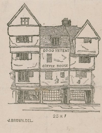 Huis in Long Lane, West Smithfield door English School