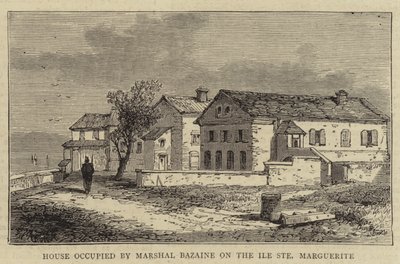 Huis bewoond door Maarschalk Bazaine op het Île Sainte Marguerite door English School