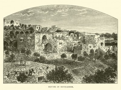 Huizen in Bethlehem door English School