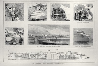 Hoe een torpedoboot wordt gebouwd bij Messrs. Yarrow en Co.